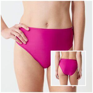 J CREW Hallie bikini bottom Pink Magenta M MEDIUM